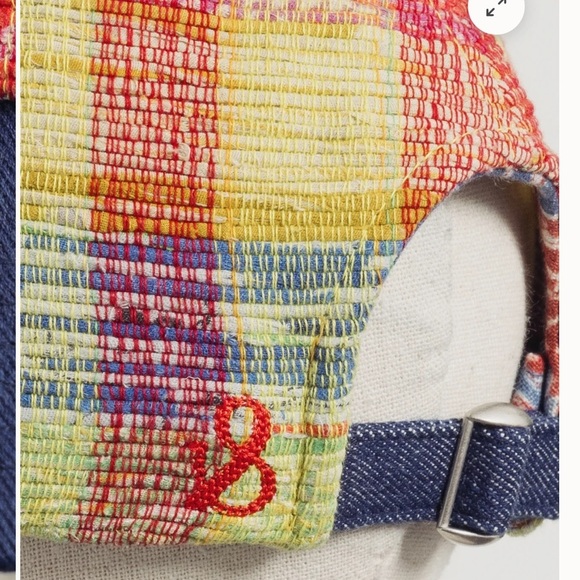 Umber & Ochre Cap in Khes Multi Red NWT - Picture 3 of 6